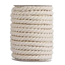 Cordão de macramê Hdviai Natural Não Branqueado 10 mm x 15 m Cordão de macramê Hdviai Natural Não Branqueado 10 mm x 15 m