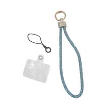 Cordão de Mão com glitter Para Capa de Celular ,curto para usar no Pulso , Ant-Perda corrente móvel