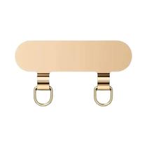 Cordão De Metal Com Fivela Dupla Em Aço Inoxidável Para iPhone 16 15, Alça De Celular