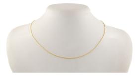 Cordão De Ouro 18k Feminino Corrente Cadeado 1.4 45 Cm Colar Cordão De Ouro 18k Feminino Corrente Cadeado 1.4 45 Cm Colar