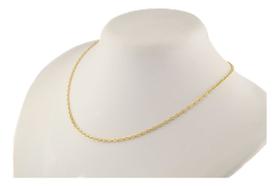 Cordão De Ouro 18k Feminino Corrente Cadeado 2.4 45 Cm Colar Cordão De Ouro 18k Feminino Corrente Cadeado 2.4 45 Cm Colar