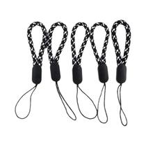 Cordão De Pulso Para Celular, 5 Peças, Alça Curta Para Chaveiro De Pen Drive USB