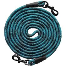 Cordão de retenção para cães, coleira de corda longa, BTINESFUL, 30 pés, azul Cordão de retenção para cães, coleira de corda longa, BTINESFUL, 30 pés, azul
