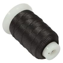Cordão de rosca The Beadsmith Pure Silk Cord preto 695 jardas Cordão de rosca The Beadsmith Pure Silk Cord preto 695 jardas