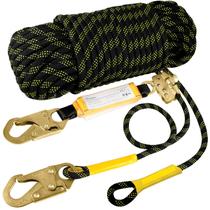 Cordão de segurança TRSMIMA Rope 25 pés com amortecedor Cordão de segurança TRSMIMA Rope 25 pés com amortecedor