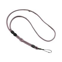 Cordão de Telefone Ajustável com Pescoço Longo - Tecido à Mão, Anti-Perda e Resistente