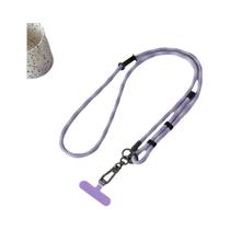 Cordão De Telefone Ajustável De 150 Cm Cabo De Pescoço Removível Ao Ar Livre Universal Crossbody