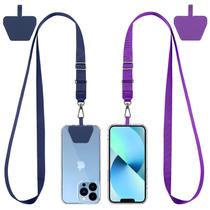 Cordão de telefone CACOE, alça de pescoço ajustável alongada, 2 unidades