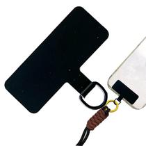 Cordão de telefone celular Tether Patch Black Cordão de telefone celular Tether Patch Black