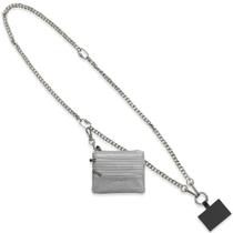 Cordão de Telefone Crossbody Save the Girls - Clip e Go - Prata