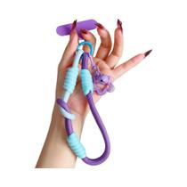 Cordão De Telefone Móvel Trançado Em Forma De Estrela, Universal, Detachável, Com Cabo De Conexão