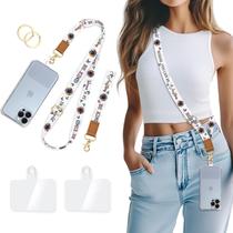 Cordão de telefone Piefly Sunflower Be Kind Pulseira tiracolo