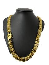 Cordão Dubai 15Mm + Banhado Ouro 18K Cordão Dubai 15Mm + Banhado Ouro 18K