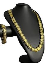 Cordão Dubai Supremo 18mm Banhado A Ouro 18k pulseira