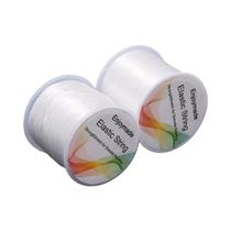 Cordão Elástico Transparente 2pcs Para Fazer Joias Pulseira Colar Fio De Costura