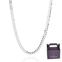 Cordão Elo Groumet Prata Maciça 925 Rommanel 830093