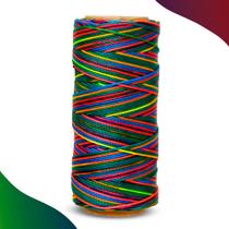 Cordão Encerado 1mm - Fio Cordone Multicolorido - 100 Metros - brx