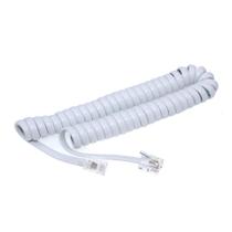 Cordão Espiral 6P4C R11 2 Metros Begue Cordão Espiral 6P4C R11 2 Metros Begue