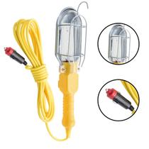 Cordao extensão com lampada para carro mecanico 12v paraboni