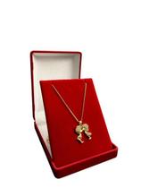 Cordão Feminino 1mm Casal 3d - Banhado a Ouro 18k