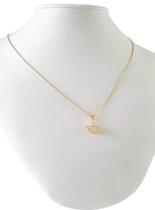 Cordão Feminino 1mm Planeta - Banhado a Ouro 18k Cordão Feminino 1mm Planeta - Banhado a Ouro 18k
