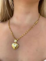 Cordão Feminino 3mm Modelo Tijolinho Banhado A Ouro 18k Luxo Cordão Feminino 3mm Modelo Tijolinho Banhado A Ouro 18k Luxo