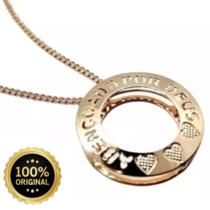 Cordão Feminino Abençoado Por Deus Rommanel Colar Lindo E Delicado 5316145