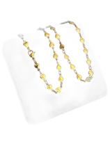 Cordão Feminino Coração Dourado Banhado A Ouro 18K