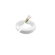 Cordão Fio Alarme 4 Vias 0,50Mm Interfone Alarme 100M (2X50) - New Line Cable