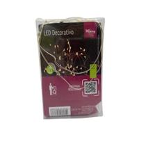 Cordão Fio de Fada 2 metros 20 LED à Pilha Branco Quente Cordão Fio de Fada 2 metros 20 LED à Pilha Branco Quente