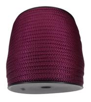 Cordão Fio Náutico Pp Rabo De Rato 5mm Vinho (100 Metros)