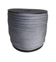 Cordão Fio náutico rabo de rato PP 5mm Cinza prata (100m)