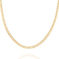 Cordão folheado a ouro fio diamantado 60 cm - rommanel 530614 Cordão folheado a ouro fio diamantado 60 cm - rommanel 530614
