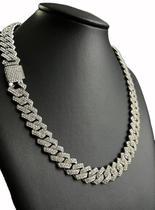 Cordão Grumet 13Mm Cravejado Banhado