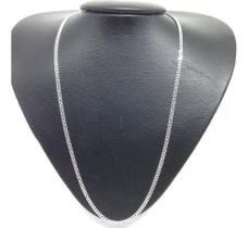 Cordão Grumete Corrente Italiana 3mm 60cm Masculina Em Prata Cordão Grumete Corrente Italiana 3mm 60cm Masculina Em Prata