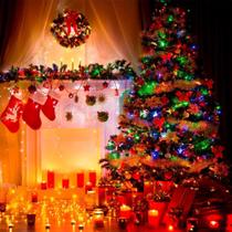 Cordão LED Natal 300 Lâmp. 30m Bivolt