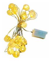 Cordão Luminária 20 Bolinhas Coloridas Decoração / Enfeite Cordão Luminária 20 Bolinhas Coloridas Decoração / Enfeite