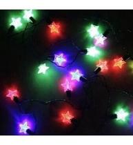 Cordão Luminária De Estrela / Bolinha Colorido 6 Metros Cordão Luminária De Estrela / Bolinha Colorido 6 Metros