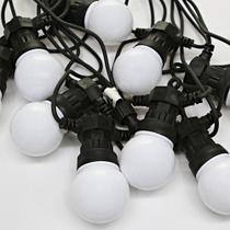 Cordão Luminoso Led Taschibra Globinho Leitoso 50 Leds Colorido 220v