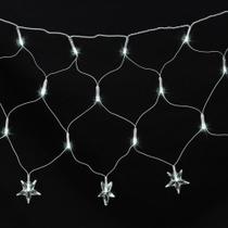 Cordão Luminoso Led Taschibra Rede Estrela 3m 100 Leds 220v 6500k Luz Fria