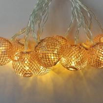 Cordão Luminoso Natalino 10 Leds Rose Gold Taschibra Cordão Luminoso Natalino 10 Leds Rose Gold Taschibra