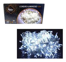 Cordão Luminoso Pisca Pisca 100 Leds 8 Metros 127v Cordão Luminoso Pisca Pisca 100 Leds 8 Metros 127v