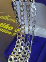 Cordão Maciço Prata 925 Peso 12.10 Gramas 4.4 mm 60 Cm