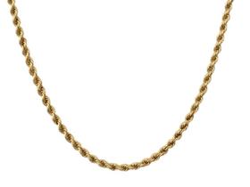 Cordão Malha Torcida Sisal, Em Ouro 18K Cordão Malha Torcida Sisal, Em Ouro 18K