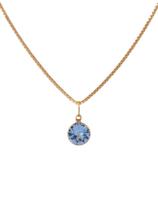 Cordão Malha Veneziana, Com Pingente Gota, Em Ouro 18K Cordão Malha Veneziana, Com Pingente Gota, Em Ouro 18K