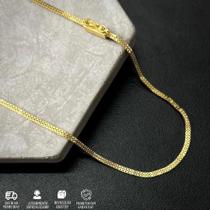 Cordão Masculina de Ouro 18k Fina Veneziana Banhada Cordão Masculina de Ouro 18k Fina Veneziana Banhada
