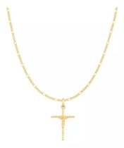 Cordão Masculino 60cm 530072 + Ping Cruz Rommanel