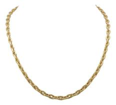 Cordão Masculino Cadeado 5.2 Ouro 18k 750 60 Cm Legítimo!
