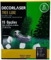 Cordão Natalino Decorlaser Tree Luxe - Led Rgb 64 Bolinhas