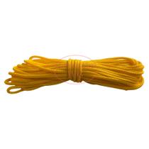 Cordão Náutico 4mm Amarelo Ouro 10m - Fio Rabo Rato para Sacos e Artesanato Cordão Náutico 4mm Amarelo Ouro 10m - Fio Rabo Rato para Sacos e Artesanato